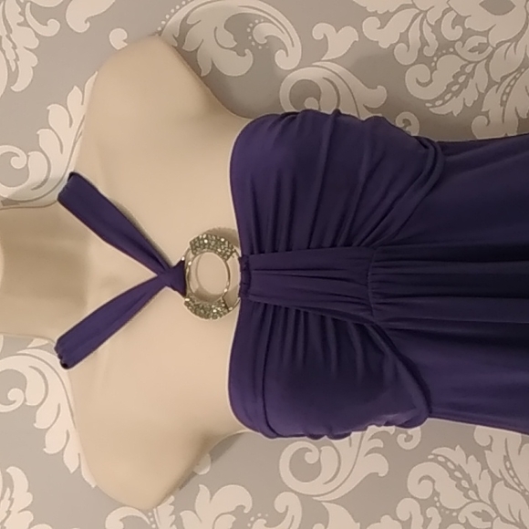 NWT Le Chateau Purple Mini dress/Top - Picture 3 of 7